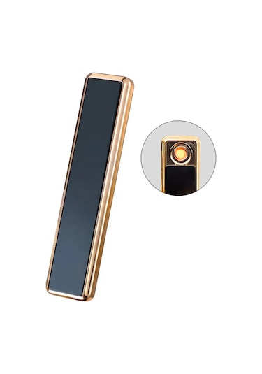 Forzacase Usb Şarjlı Alevsiz Elektronik Tesla Çakmak Fc180 Siyah