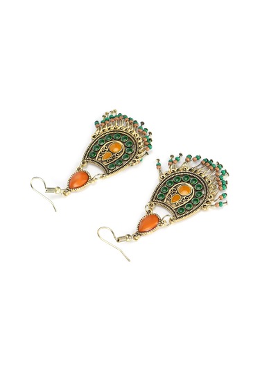 Tenfowee Bohemian Tarzı Uzun Tassel Küpeler - Retro Konforlu Çelik Alloy - Deniz Tatili Ve Özel Etkinlikler İçin Zengin Stili Sağlar Diğer