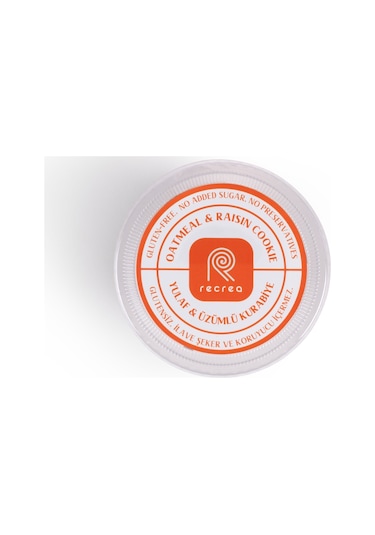 Recrea Glutensiz Yulaf Ve Üzümlü Kurabiye 60 Gr
