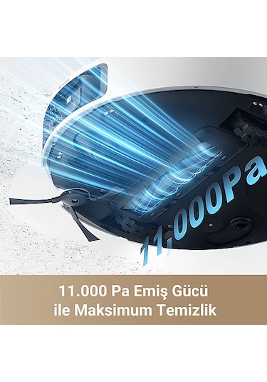 DREAME L40 Ultra Mop Robot Süpürge Beyaz