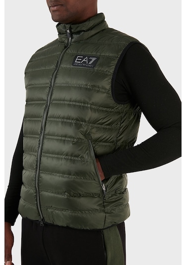 Ea7 Erkek Yelek 6Rpq02 Pn5Zz 1845 Haki