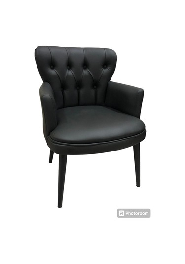 Garden House Beyaz Siyah Renk Deri Metal Ayaklı Ofis Koltuk Takımı Bekleme Büro Koltuk Takımı Çok Renkli