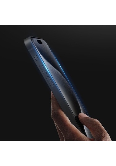 Dux Ducis iPhone Uyumlu 15 Pro Max Full Tempered Cam Ekran Koruyucu