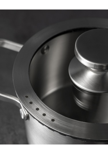 Madame Coco Raye Derin Tencere - Çelik - 16 Cm 8684427146200 Çok Renkli