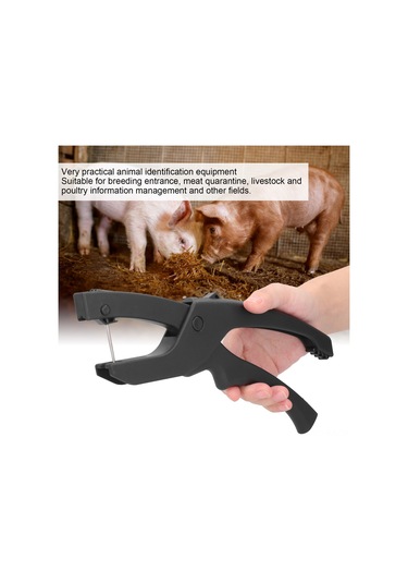 Gajeena Hayvan Kulak Etiket Aleti - Ergonomik Tasarım, Dayanıklı Malzeme İle Zootekni, Gubre Ve Quarantine İşlemleri İçin Basit Kullanım