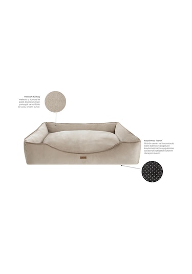 Yataş Bedding Miu Kedi & Köpek Yatağı - Büyük Boy XL