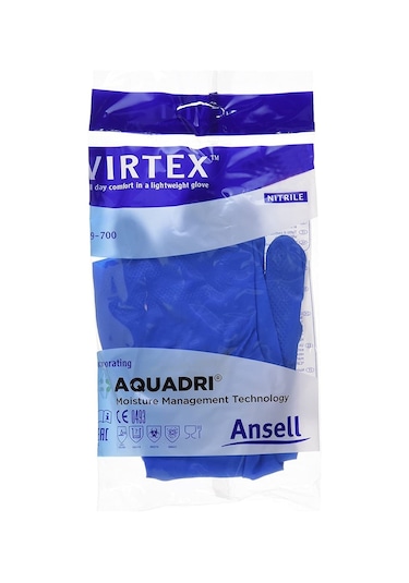 Ansell Virtex 79-700 Kimyasal Ve Sıvı Korumalı Nitril Eldiven - 1