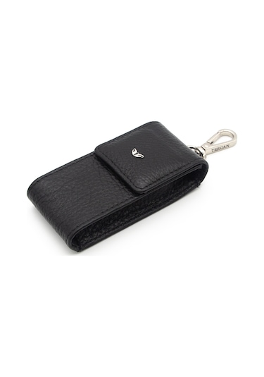 Siyah Deri Unisex Anahtarlık 0095a41