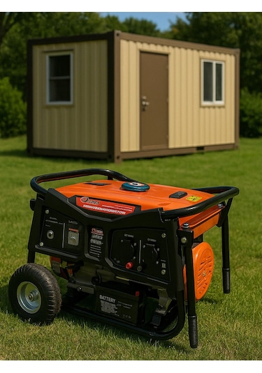 Rapco WX-6500E Benzinli Marşlı 4KW Bakır Sargılı Jeneratör