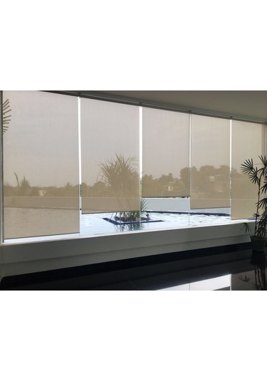 Sun Screen Stor Perde, Vip Serisi Alev Almaz Fransa'Dan İthal (503998127)