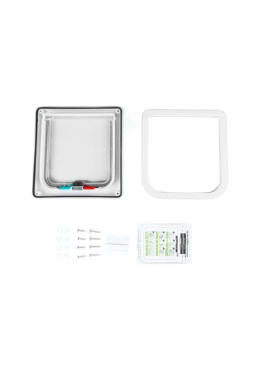 Kedi Kapaklı Kapı Kilitlenebilir Düşük Gürültülü İç Dış Yavru