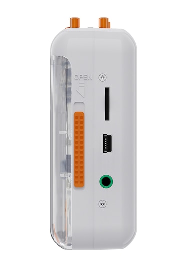 Singree Taşınabilir Kaset Çalar - Usb İle Mp3 Dönüştürücü, Kulaklık Çıkışlı, Beyaz Renk