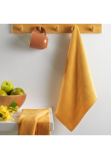 Schafer Home Romy 2 Li Kurulama Bezi 40x50 Cm-sarı