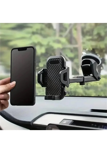Araba Cep Telefonu Tutucu Çok Fonksiyonlu Araba Döner Gösterge Paneli Vakumlu Araç İçi Navigasyon Desteği,jwcwsq