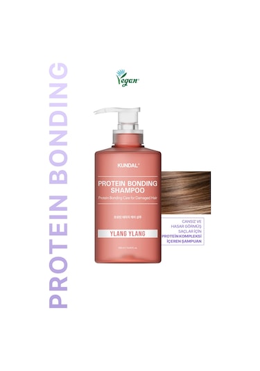 Kundal Ylang Ylang Protein Kompleksi İçeren Onarıcı Bakım Şampuanı 500 ML