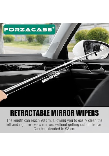 Uzayabilir Araba Cam Yan Dikiz Ayna Sileceği Çekeceği - Fc1073