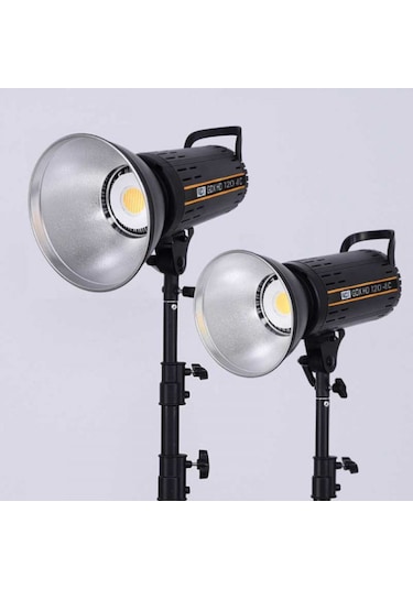 Gdx Hd-120ıı C Bicolor 2'li Işık Seti 120w Video Led Işığı