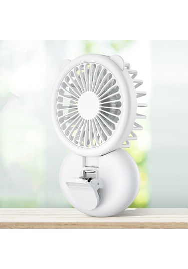 Cbtx D11 Dolgu Işık Klipsi Katlanır Mini Usb Masaüstü Fan