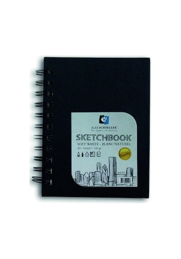 Alex A5 60 Yp.Spr.Pp Kapak Siyah Defter Alx-1937