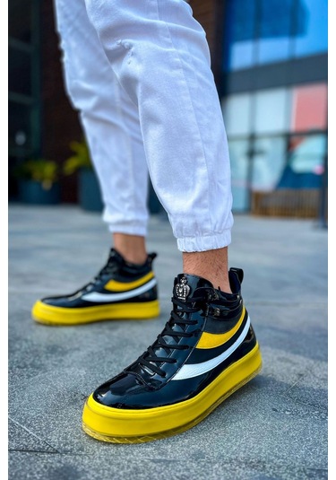 Ch973 Majesty Srt Erkek Bot Sarı Çok Renkli