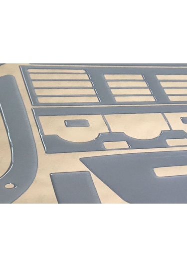 Volkswagen Lt Volt / Sprinter Konsol-torpido Kaplama 1995-2006 17 Parça-alüminyum Alüminyum