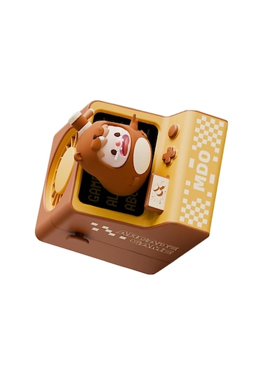 Ambition Mini Fan Cartoon Halter Neck Fan Usb Charging Lazy Fan