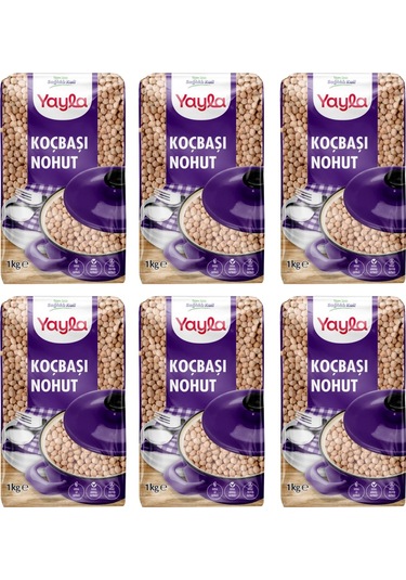 Yayla Koçbaşı Nohut 6 x 1 KG