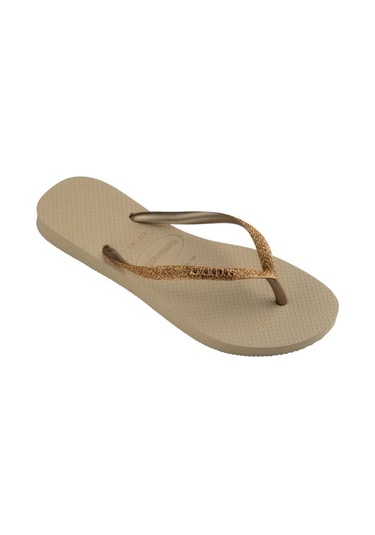 Havaianas Slim Glitter Iı Sandgolden Light Metalic Dore Kadın Terlik Sarı