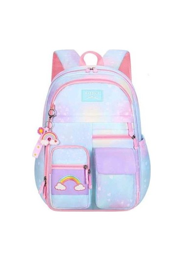 Luckydog Lezzetli Mavi Sırt Çantası, Hafif Ve Sevimli, Büyük Boy Çok Renkli, Uygun Çocuklar İçin Çok Renkli