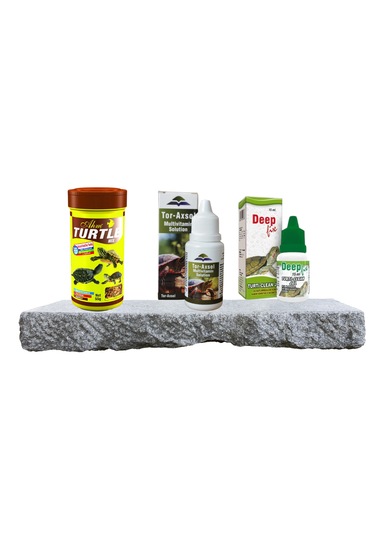 Purecanpati Turtle Mix Yem + Tor-axsol Vitamin + Deepfix Kabuk Koruyucu