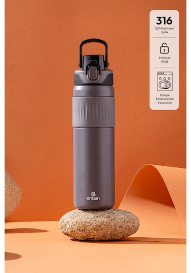 Emsan Sportline Termos Grey 700 Ml Gri