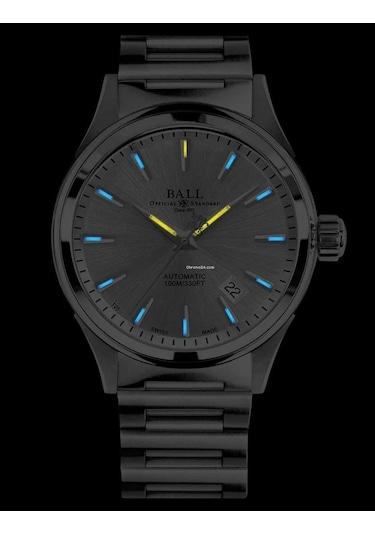 Ball Nm2098c-s3j-sl Erkek Kol Saati Gümüş