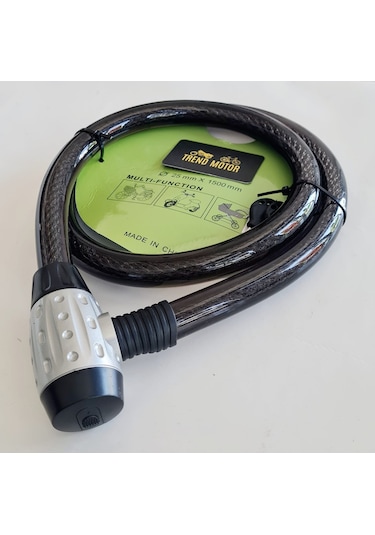 Motosiklet Kilit 25mm Kalınlık - 150 Cm Uzunluk