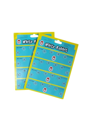 Dikmeli Plastik Çıtçıt 10mm - 48 Adet Dikmeli Şeffaf Çıtçıt