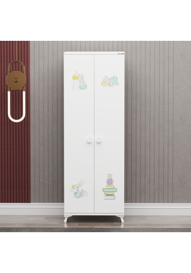 Garaj Home Yıldız 2 Kapaklı Dolap - Ayıcık