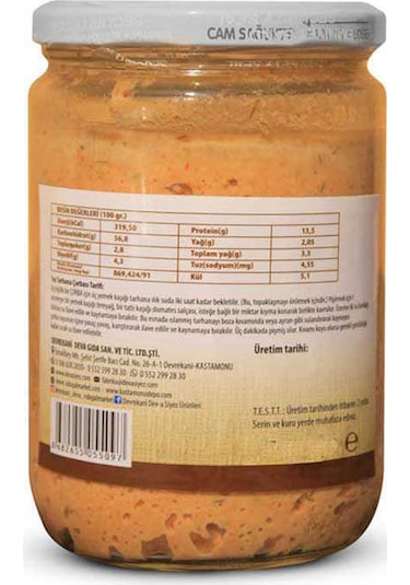 Devrekani Deva Siyez Yaş Tarhana 600 G