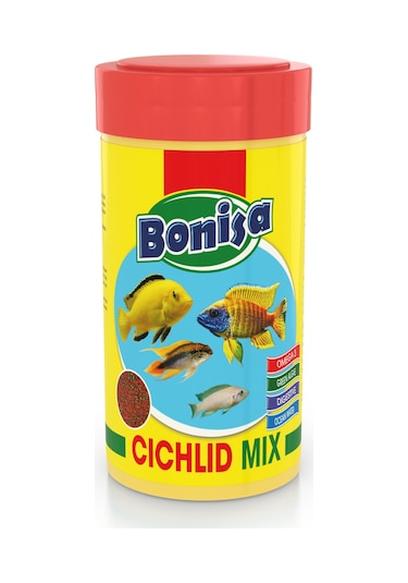 Cichlid Mix Granulat 250ml Kutu Balık Yemi