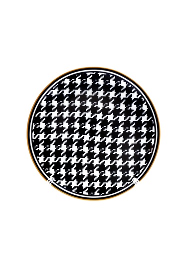 Zm Decor Siyah İnci Tabak 17 Cm