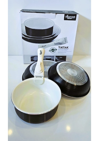 Amercook Bondy 4 Parça Pişirme Seti