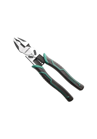 Tuosen Çok Fonksiyonlu Sıkma Ve Sıyırma İşgücü Tasarrufu Sağlayan Düz Pense Mengene Manuel Tel Kesiciler, Stil: 11116 9 İnç