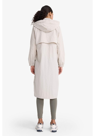 Defacto Regular Fit Kapüşonlu Fermuarlı Uzun Yağmurluk E8554ax25aubg737 Bej Defacto Regular Fit Kapüşonlu Fermuarlı Uzun Yağmurluk E8554ax25aubg737 Bej