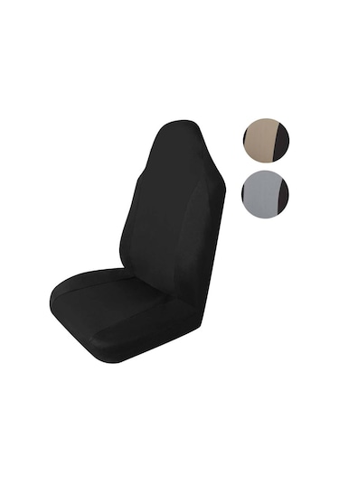 Yifomall "tirol Evrensel Tek Parça Araç Koltuk Kılıfı - Dayanıklı, Konforlu Ve Nefes Alabilir Siyah/bej/gri"
