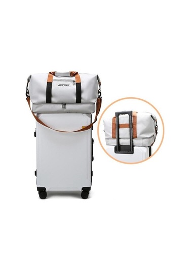 Dancemonkey Yeşil Ve Ve Tek Seyahat Omuz Messenger Kuru Kapasiteli Kadın Islak Hava Erkek Eğlence Çantası Çanta Büyük Bagaj Ayırma Açık Co Yeşil