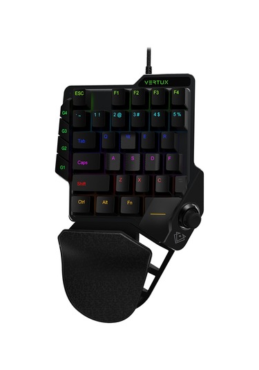 Vertux Combat Quickstrike Tek Elli Joystick Destekli Oyuncu Klavye