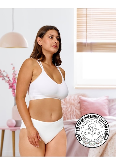 Alya Underwear Kadın Külot Basic Slip Renkli Pamuklu Iç Çamaşırı 10'lu Paket Multicolor-x32 Multicolor - X17
