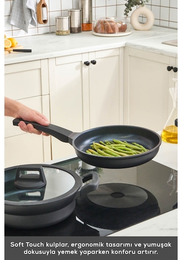 Karaca  Biodiamond Riga İndüksiyon Tabanlı  7 Parça Döküm Tencere Seti