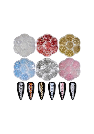 Nail Art İnci Dıy Reçine - Pembe