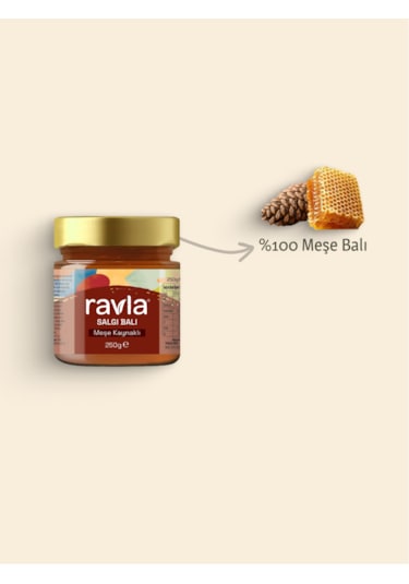 Ravla Salgı Balı Meşe Kaynaklı - 250g