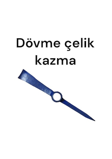 Dövme Çelik Kazma 6 Adet