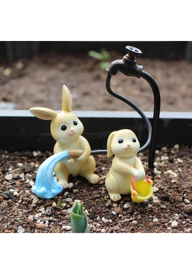 Suntek Paskalya Tavşanı Minyatür Figürleri Reçine Küçük